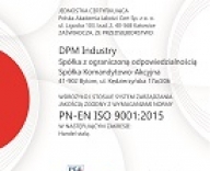 Certyfikat ISO 2020/2021