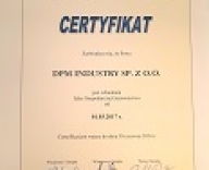 CERTYFIKAT IGG