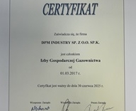 CERTYFIKAT IGG